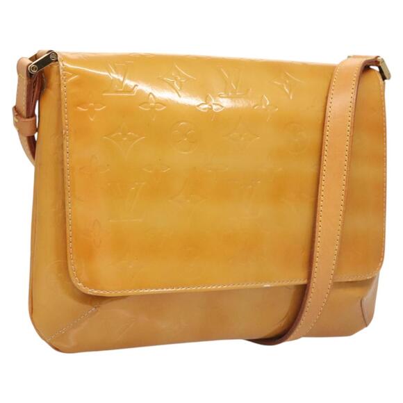 LOUIS VUITTON Monogram Vernis Thompson Street Bag Beige M91301 - Picture 1 of 13